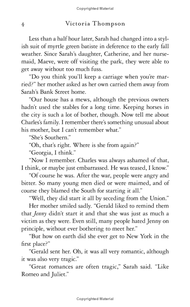 Murder on Amsterdam Avenue Victoria Thompson